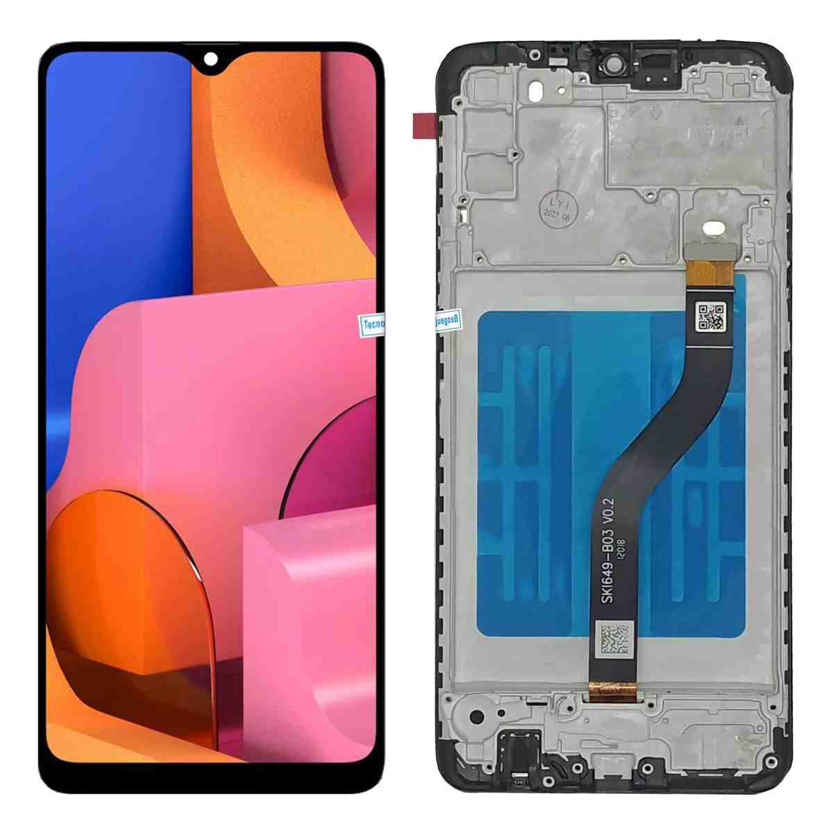 MODULO SAMSUNG A20 S CON MARCO